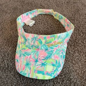 Lilly Pulitzer It’s a Match Tennis visor EUC